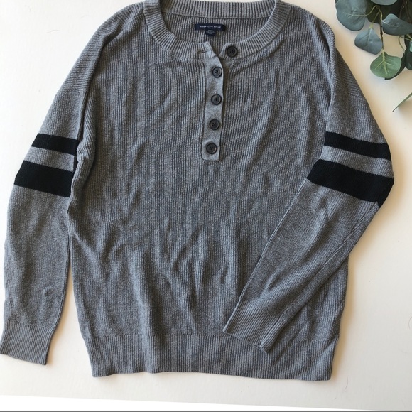 American Eagle Outfitters Sweaters - American Eagle Ribbed Henley